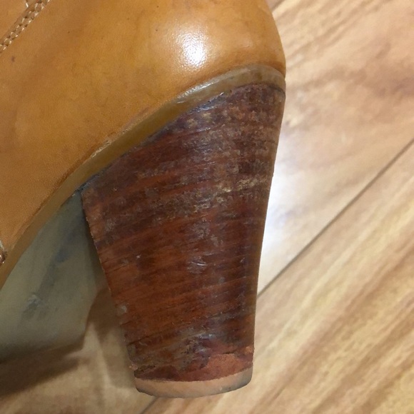 Vintage Tan Brown Western Cowboy Boots Women’s Sz 7.5, Revette Creations Romania - Picture 6 of 8